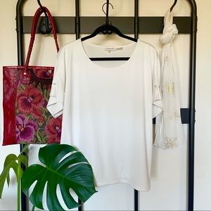 White Calvin Klein Blouse